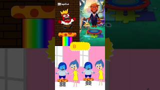 Inside Out 2 and Tom 2 funny animation funnyjoy disgust fear envy ennui sadness [upl. by Eittam]