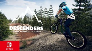 Descenders Nintendo switch gameplay [upl. by Nirihs]