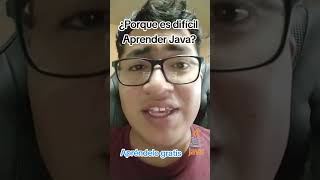 ¿Por qué es tan difícil aprender Java programacion java netbeans [upl. by Zinah646]