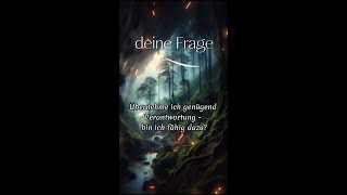 🔥Verantwortung übernehmen🔥 bin ich fähig dazu Deine Frage Kurzdeutung Lenormand Tarot [upl. by Yasnil710]