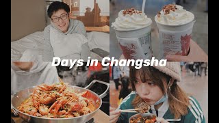 TravelVlog ｜ 短暂的长沙吃喝记录 ｜ 臭豆腐 · 小龙虾 · 茶颜悦色 ｜ Days in Changsha [upl. by Swagerty]