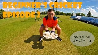 HOW TO WICKET KEEP INITIAL POSITIONING  WICKET KEEPING  IAS BEGINNERS GUIDE TO CRICKET [upl. by Ah]