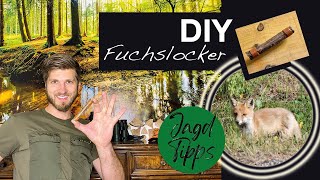 Jagd Tipps 5  DIY Fuchslocker Hasenklage Fuchsjagd [upl. by Enneyehc]