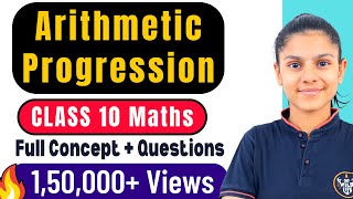 Arithmetic Progressions Class 10 Maths One  Shot Revision 💯👍  Class 10 Maths  Easy Explanation [upl. by Inattyrb]