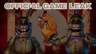 FNAF’s LEAKED Upcoming Game is Here Big Update [upl. by Nileek582]