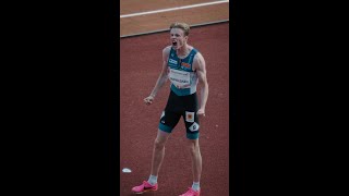 4486 400m NR  Håvard Bentdal Ingvaldsen  Bislett Games 2023 [upl. by Figge292]