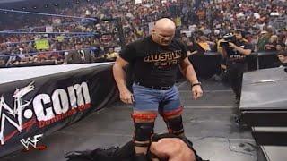 Stone Cold Steve Austin Brutalizes Michael Cole 6212001 [upl. by Coulson]