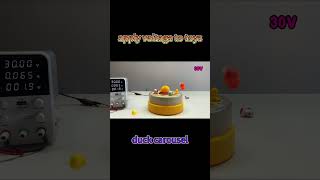 Apply extra voltage to toy duck carousel 2 shorts [upl. by Vadim366]