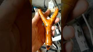 Home make a slingshot slingshot hunting kalapati slingshotpcb shorts shots trending fyp [upl. by Redleh256]