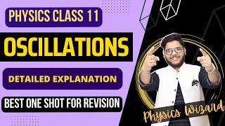 OSCILLATIONS  SIMPLE HARMONIC MOTION  SHM ONE SHOT  CLASS 11 PHYSICS  SHAILENDRA PANDEY SIR [upl. by Forester9]