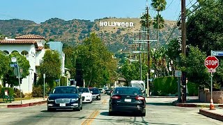 4K Driving in Los Angeles CA  From Venice to Hollywood [upl. by Neira173]