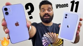 iPhone 11 Unboxing amp First Look  A Solid Champ🔥🔥🔥 [upl. by Perkins]