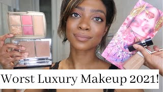 The Worst Makeup of 2021  Luxury Makeup You Don’t Need [upl. by Hbahsur]