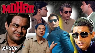 Mohra 1994 Movie Best Dialogue Paresh rawal Nashrudin Shah Akshay Kumar Suniel Shetty [upl. by Etiuqram]