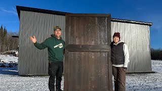 Bet Youve NEVER SEEN a BARN DOOR Built Like THIS BEFORE [upl. by Elmer531]