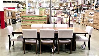 THOMASVILLE LASALLE 9 PIECE DINING SET Shop furniture Dining Table and Chairs with us at Costco [upl. by Mundford820]