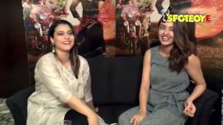 UNCUT Interview of Kajol and Surveen Chawla for PARCHED Movie  SpotboyE [upl. by Celisse]