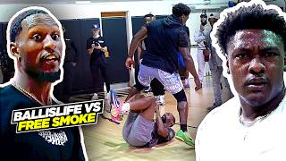 Nasir Core amp Duke Enter HOSTILE TERRITORY In Epic 1v1 Series  Ballislife vs Free Smoke [upl. by Winchester962]