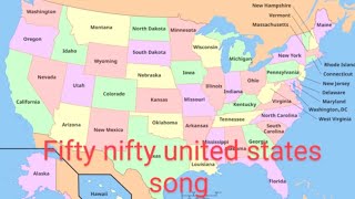 Fifty nifty united states song [upl. by Ednihek]