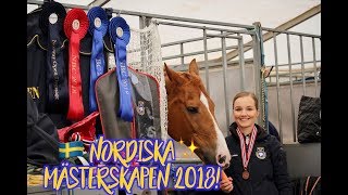 ♘ TÄVLINGSVLOGG ♘ Medaljskörd NORDISKA MÄSTERSKAPEN 2018 Del 2 [upl. by Pernell]