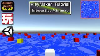 Unity Playmaker  Interactive Mini map [upl. by Stig]