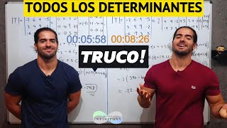 DETERMINANTES 4X4 EBAU ✔ FÁCIL y RÁPIDO 🕘 [upl. by Chuipek484]