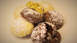 Vegan Cookies Ricciarelli  Vegane italienische Kekse backen [upl. by Atinuahs378]