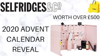 SELFRIDGES 2020 ADVENT CALENDAR UNBOXING [upl. by Elockcin]