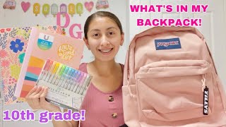 ASMRWhat’s in my Backpack 2022 10th grade School Supplies Haul📚💖 [upl. by Coopersmith639]