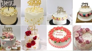 New simple birthday cake design ideas trending birthday cake designs for beginners [upl. by Hras]