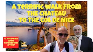 A JAMES BOND Themed Walk from THE CHATEAU to THE CAP DE NICE via Sean Connery villa [upl. by Atika156]