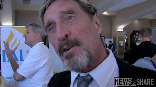 John McAfee on Infinite Power quotHorrorquot of Human Mind [upl. by Brennen]