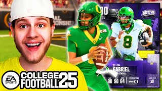 QB1 Dillon Gabriel DOMINATES my CUT Playoffs College Football 25 [upl. by Abram884]