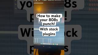 How To Make Punchy 808s With STOCK PLUGINS in 40 seconds flstudio producer [upl. by Irvine]