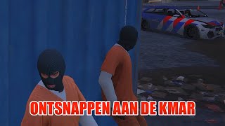 GEKKE ONTSNAPPING AAN DE KMAR  Gta5 Zuidermeer Roleplay [upl. by Luht141]