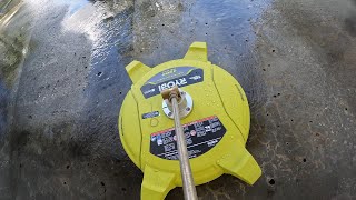 Ryobi 18 inch Surface Cleaner  4k Video [upl. by Mamie224]