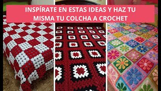 15 Ideas de colchas hechas a crochet [upl. by Kyne]