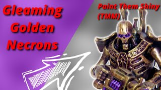 Painting a Golden Necron Army A Beginner’s Guide [upl. by Ylrahc415]