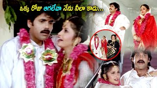 Nagarjuna And Ramya Krishnans Hilarious Marriage Comedy Movie Scene  Aamani  Jayachitra  FDhamka [upl. by Llezo]