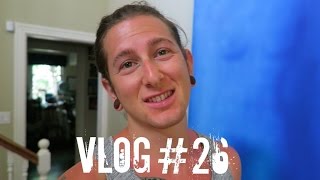 SUPER SUNBURNED  Vlog26 [upl. by Aerdnahc285]