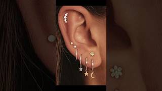 ear piercings 😍😍❤❤💕💖🐱‍💻👀 2024 [upl. by Glover]