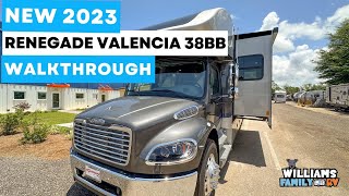 2023 Renegade Valencia 38BB Walkthrough  Williams Family RV  Robertsdale AL [upl. by Inaleon467]