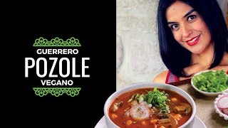 COMO HACER POZOLE VEGANO RECETAS MEXICANAS MÉXICO VEGANO [upl. by Eittap948]