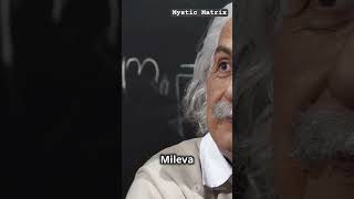 Mileva Maric Einstein’s Secret Genius 🤯🔬 MilevaMaric Einstein Genius sciencehistory [upl. by Selin]