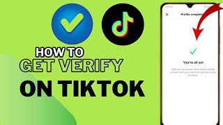 How to get verify your TikTok account ✅verified your TikTok account ✅ [upl. by Hertzfeld]