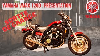 Yamaha Vmax 1200  Remise en route  Présentation [upl. by Ynaffital722]