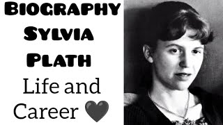 Biography Sylvia Plath  Life and Literary Career 🖤biography americanliterature [upl. by Davidson]