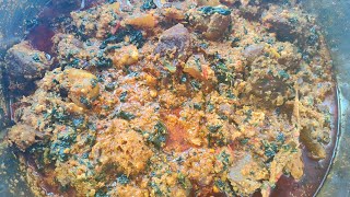 Easy steps to cook Egusi soup [upl. by Jacquelyn870]