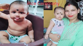 Hamare Beta Ka Rice Ceremony Vlog Part 1 🥰  Daily Vlog [upl. by Renwick289]