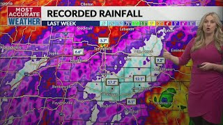 Mindblowing rainfall wraps up across the Ozarks time to dry out [upl. by Morrell]